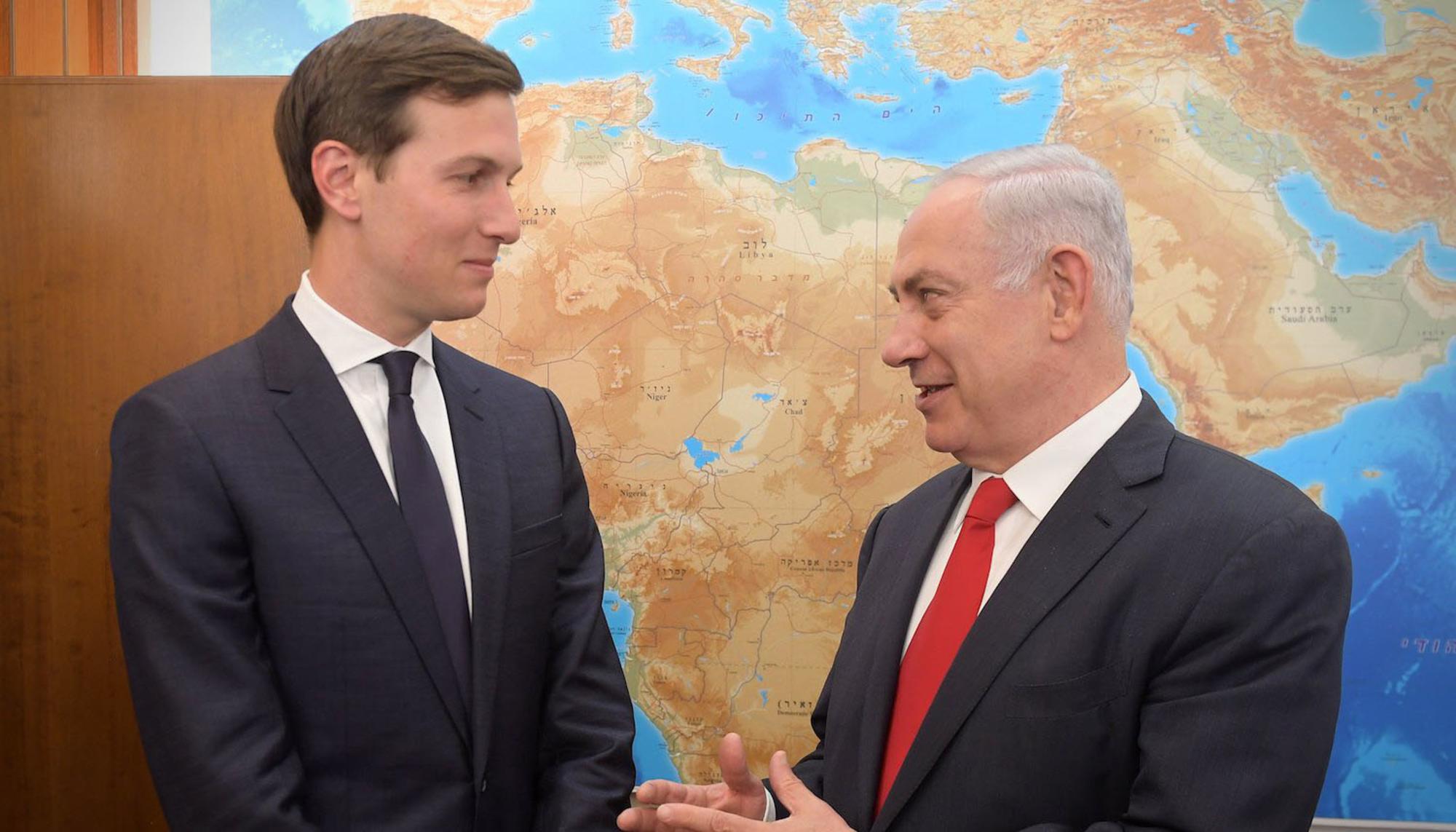 Benjamin Netanyahu y Jared Kushner